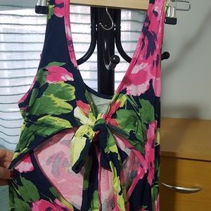 Summer floral dress